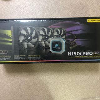 【新品】h150i pro rgb 水冷CPUクーラー(PCパーツ)