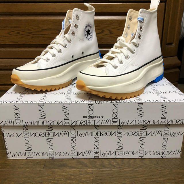 J.W.ANDERSON(ジェイダブリューアンダーソン)のWhite Converse Edition Run Star Hike レディースの靴/シューズ(スニーカー)の商品写真