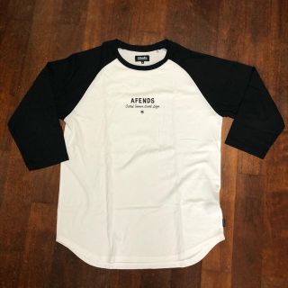 アバクロンビーアンドフィッチ(Abercrombie&Fitch)のafends アフェンズ　七分袖tシャツ ラグラン　Mサイズ(Tシャツ/カットソー(七分/長袖))