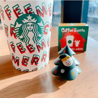 スターバックスコーヒー(Starbucks Coffee)のコーヒーサンタ スターバックス 非売品(ノベルティグッズ)