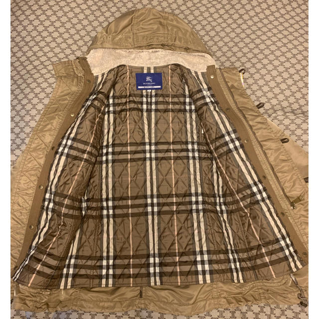 BURBERRY BLUE LABEL(バーバリーブルーレーベル)のBurberryバーバリーブルーレーベル モッズコート レディースのジャケット/アウター(モッズコート)の商品写真