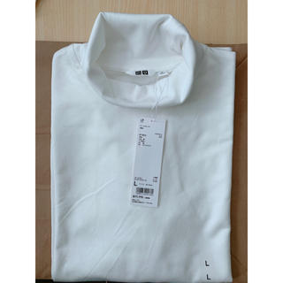 ユニクロ(UNIQLO)のユニクロU タートルネックT Lサイズ(Tシャツ/カットソー(七分/長袖))