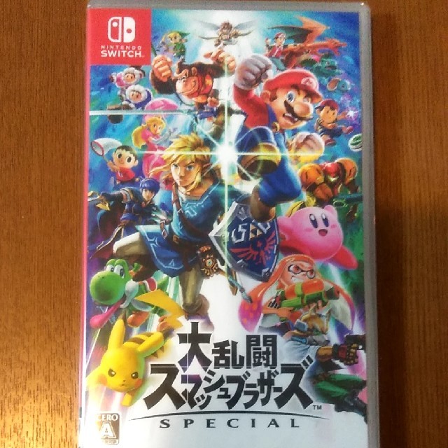 新品未開封：大乱闘スマッシュブラザーズ SPECIAL Switch