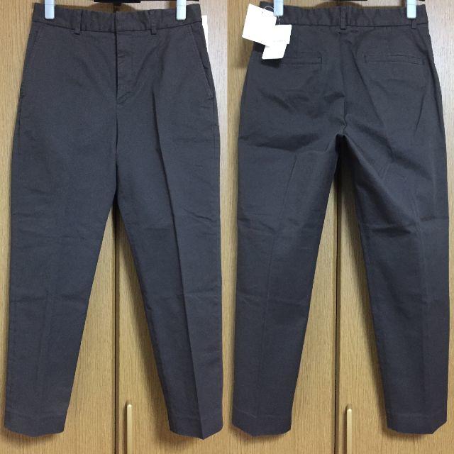 【新品・2019AW完売品】チノクロスストレッチパンツ ブラウン 40