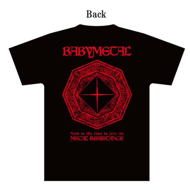 BABYMETAL(ベビーメタル)の【最終値下げ】2019年版 BABYMETAL THE ONE Tシャツ XL エンタメ/ホビーのタレントグッズ(ミュージシャン)の商品写真