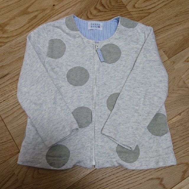 hakka baby(ハッカベビー)のハッカ ベビー パーカー90 キッズ/ベビー/マタニティのキッズ服女の子用(90cm~)(ジャケット/上着)の商品写真