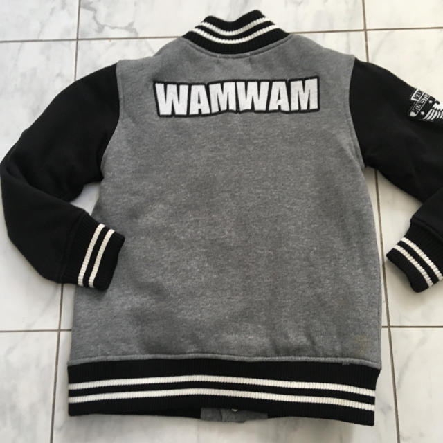 WAMWAM(ワムワム)のWAMWAM スタジャン ジャンパー キッズ/ベビー/マタニティのキッズ服男の子用(90cm~)(ジャケット/上着)の商品写真