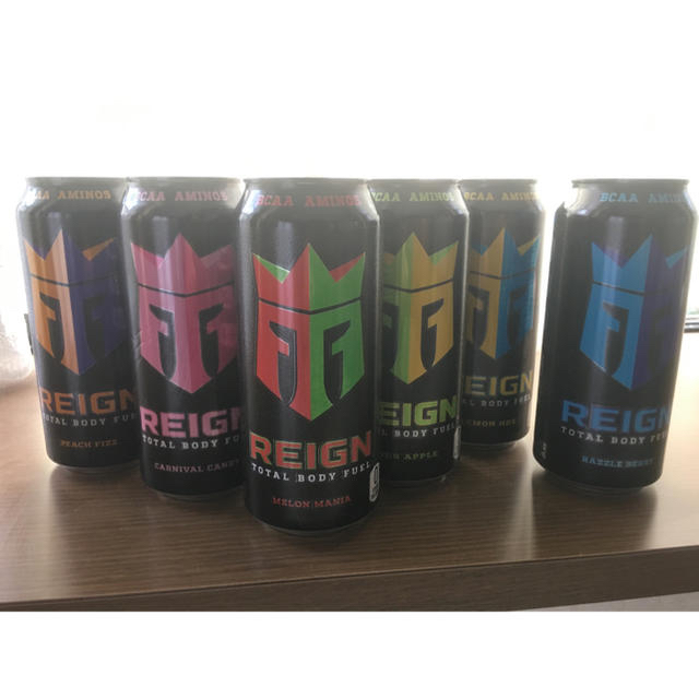 REIGN レイン エナジードリンク 海外 日本未発売 食品/飲料/酒の飲料(ソフトドリンク)の商品写真