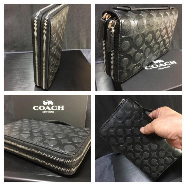 COACH   数量限定❗️新品コーチダブルジップ正規品 ダブルファスナー