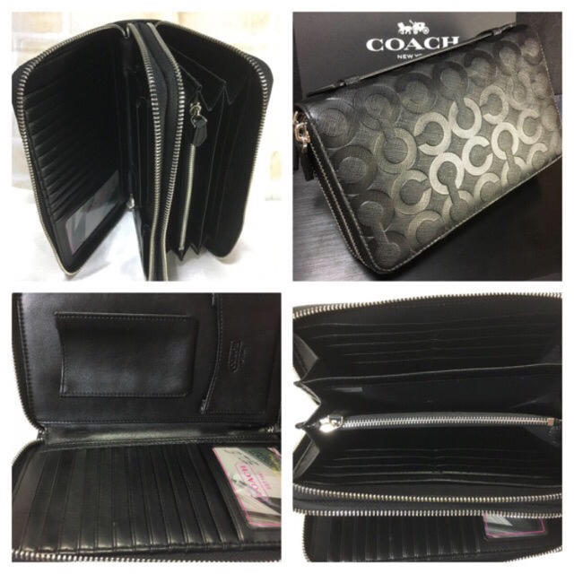 COACH - 数量限定❗️新品コーチダブルジップ正規品 ダブルファスナー