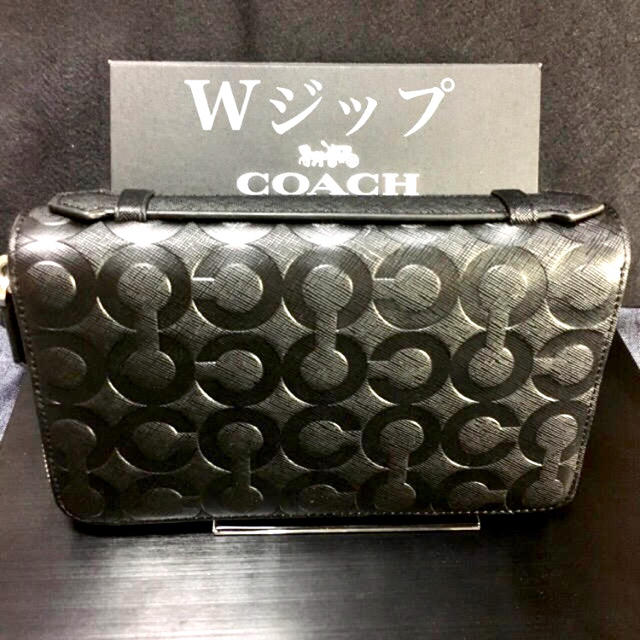 COACH - 数量限定❗️新品コーチダブルジップ正規品 ダブルファスナー