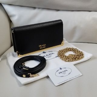 プラダ(PRADA)の【のぞみ様専用】PRADA ショルダーウォレット バッグ　プラダ(ショルダーバッグ)