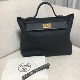 エルメス(Hermes)のエルメス 24/24 バック 正規品新品 ブラック(ハンドバッグ)