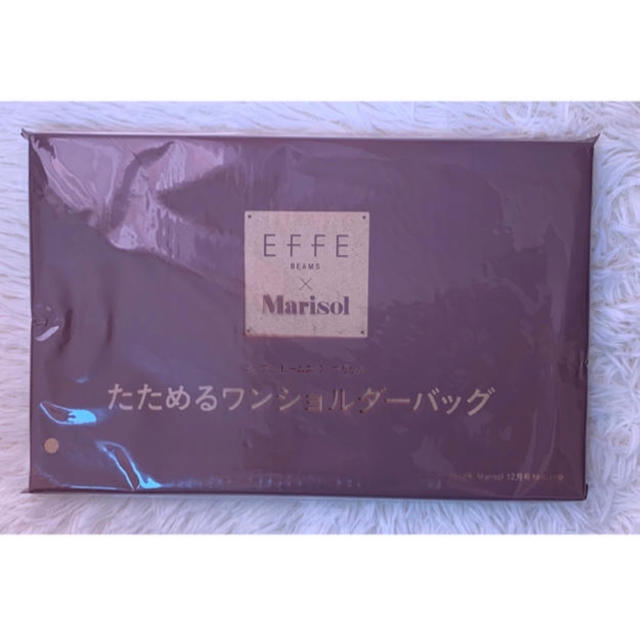 BEAMS(ビームス)のMarisol 付録 EFFE BEAMS たためるワンショルダーバッグ レディースのバッグ(エコバッグ)の商品写真
