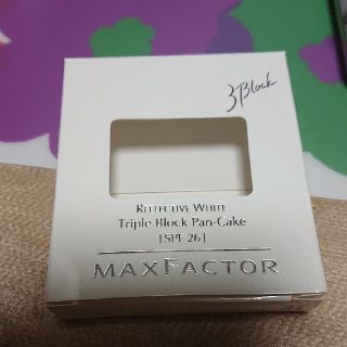 マックスファクター(MAXFACTOR)のMAXFACTORリフレクティブ ホワイトトリプル ブロック パンケーキ31(ファンデーション)