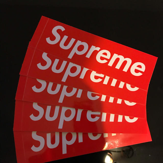 Supreme - supreme Box Logo ステッカー5枚の通販 by スリム シャディ｜シュプリームならラクマ