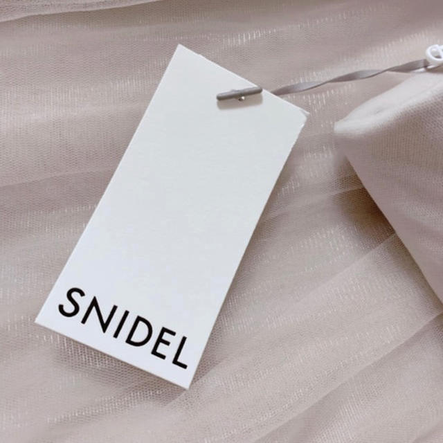 SNIDEL(スナイデル)のsnidel チュールコート レディースのジャケット/アウター(ロングコート)の商品写真