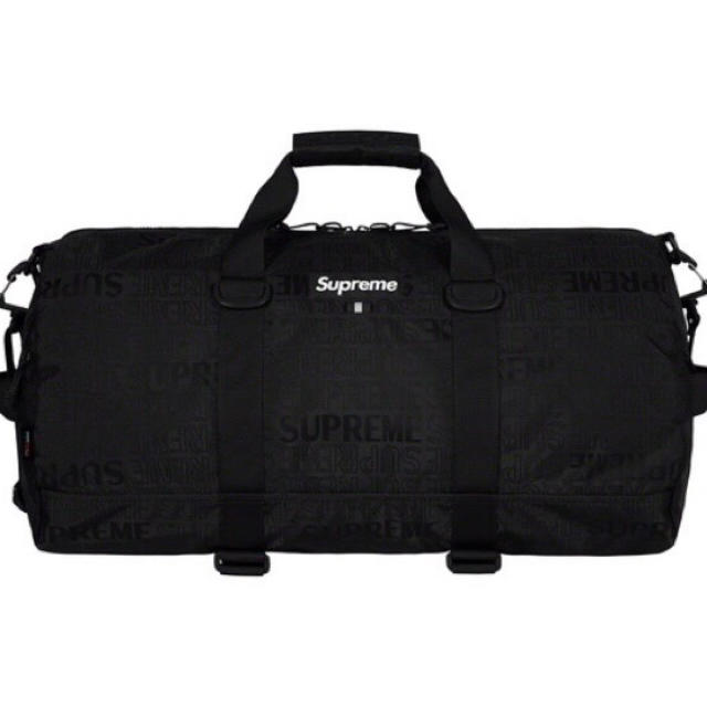Supreme Duffle Bag  Black シュプリーム 19AW