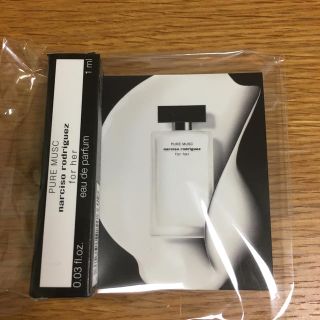 ナルシソロドリゲス(narciso rodriguez)のナルシソロドリゲス　フォーハー　ピュアムスク　オードパルファム　1ml(香水(女性用))