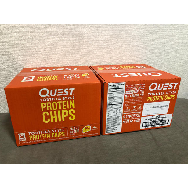 Quest protein chips クエスト　プロテイン　チップス　チーズ味