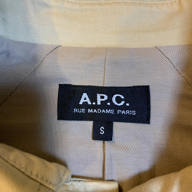 APC ステンカラーコート　Sサイズ