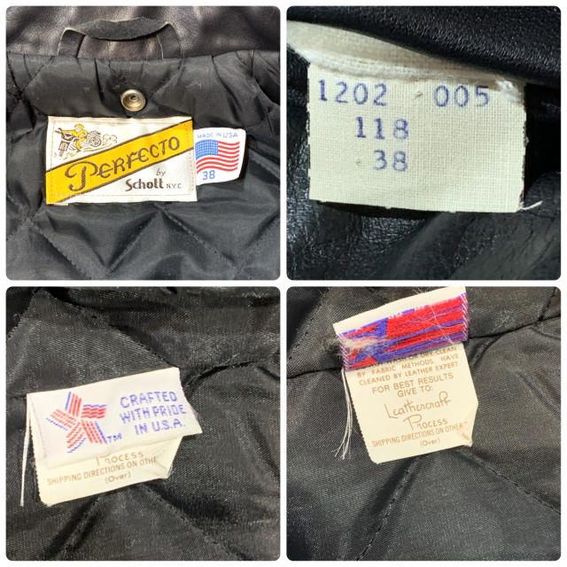 Schottショット・118ダブルライダースジャケットsize38 | svetinikole