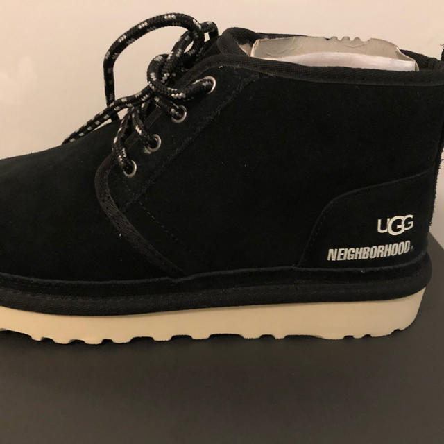 NEIGHBORHOOD(ネイバーフッド)のneighborhood ugg black boots size27cm メンズの靴/シューズ(ブーツ)の商品写真