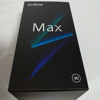 エイスース(ASUS)のZenFone Max M2　スペースブルー(スマートフォン本体)