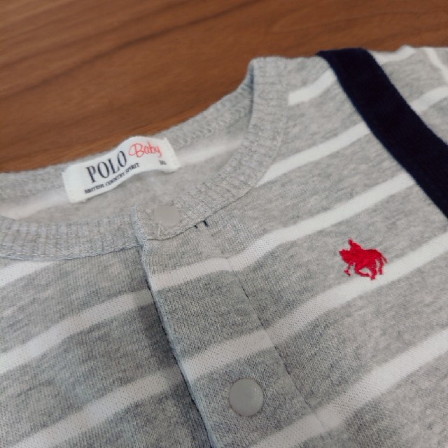 POLO RALPH LAUREN(ポロラルフローレン)のラルフローレンベビー ロンパース キッズ/ベビー/マタニティのベビー服(~85cm)(ロンパース)の商品写真