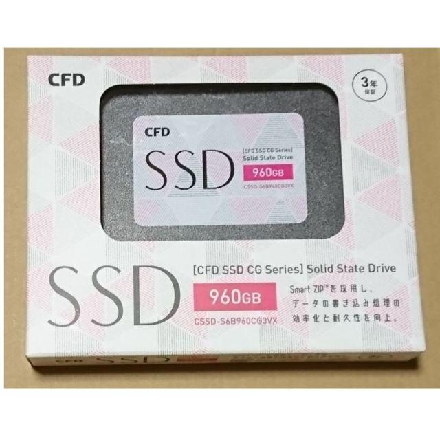 新品未開封 CFD SSD 960GByte CSSD-S6B960CG3VX