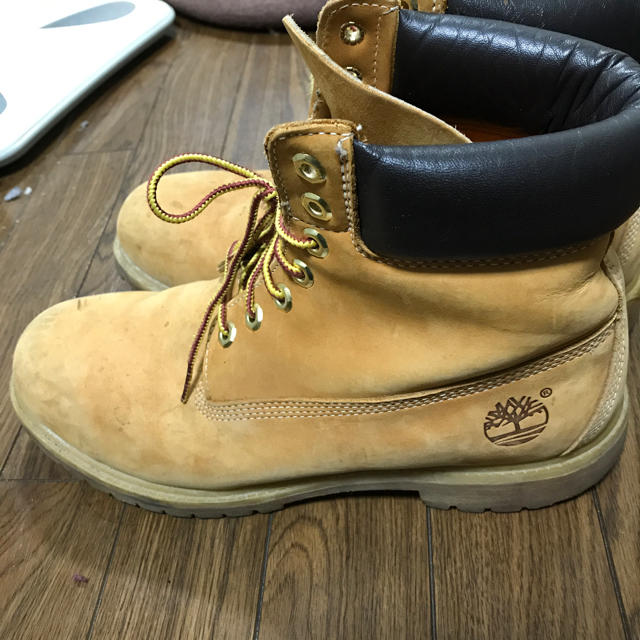 Timberland(ティンバーランド)のTimberland ティンバーランド　イエローブーツ メンズの靴/シューズ(ブーツ)の商品写真