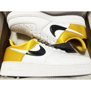 ナイキ(NIKE)の27.5 NIKE AIR FORCE 1 '07 LV8 黄色イエロー(スニーカー)