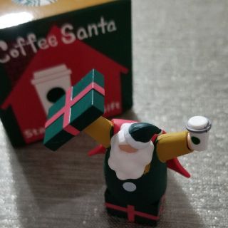 スターバックスコーヒー(Starbucks Coffee)のスタバ　サンタ　マスコット　クリスマス(ノベルティグッズ)