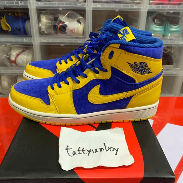 NIKE(ナイキ)のNIKE AIR JORDAN 1 RET HIGH OG LANEY 27cm メンズの靴/シューズ(スニーカー)の商品写真