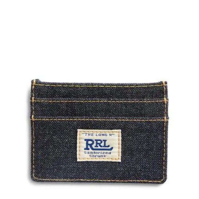 RRL(ダブルアールエル)のRRL Ralph Lauren インディゴデニム カードホルダー メンズのファッション小物(名刺入れ/定期入れ)の商品写真