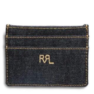 ダブルアールエル(RRL)のRRL Ralph Lauren インディゴデニム カードホルダー(名刺入れ/定期入れ)