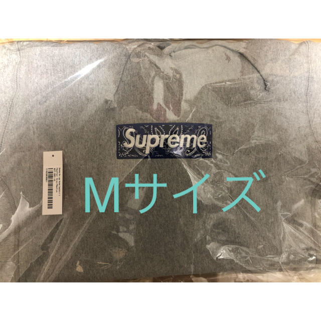 逸品】 Supreme - Supreme box logo bandana box logo foodie パーカー