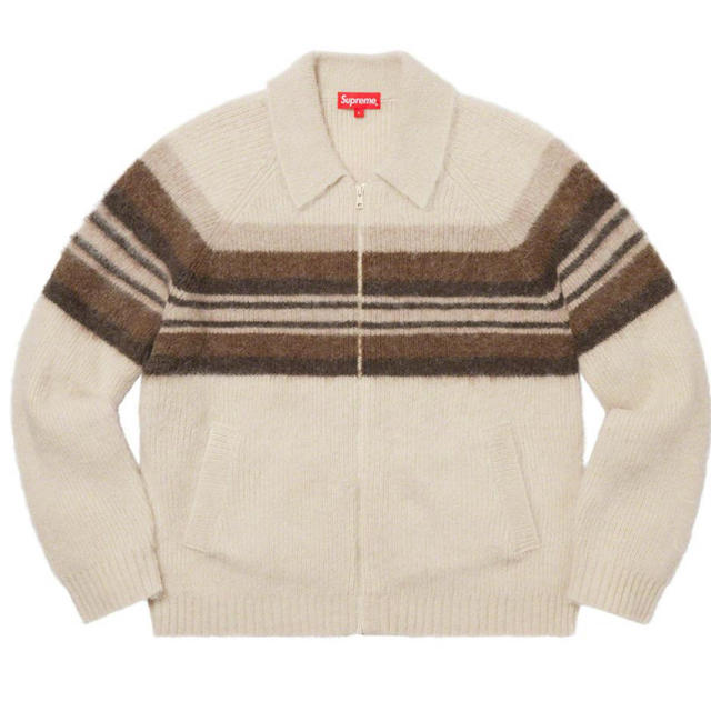 Supreme(シュプリーム)の【M】supreme Brushed Wool Zip Up Sweater メンズのトップス(ニット/セーター)の商品写真