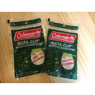 コールマン(Coleman)のコールマン マントル 21A　インスタクリップ 2枚入 (2袋セット)(ライト/ランタン)