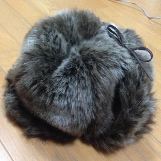アングリッド(Ungrid)のUNGRID＊ファー帽子(ニット帽/ビーニー)