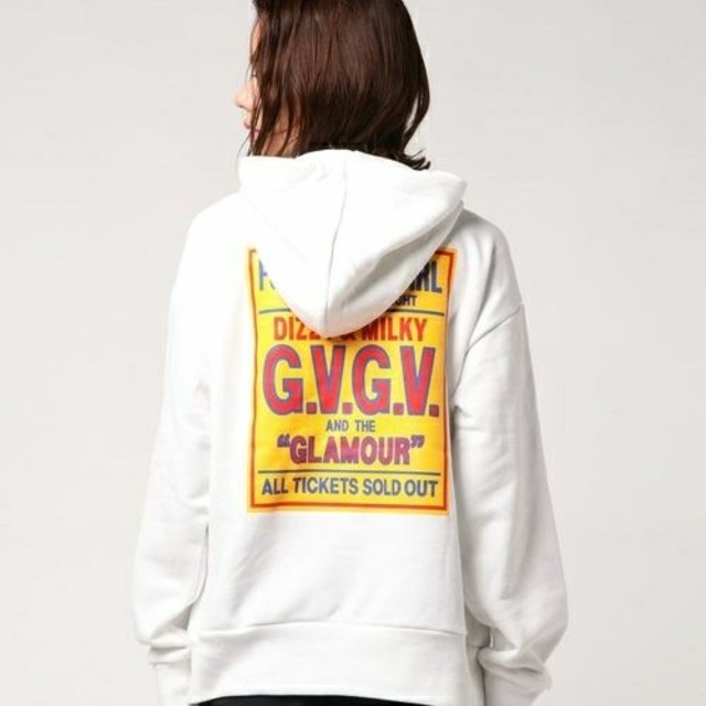 HYSTERIC GLAMOUR(ヒステリックグラマー)のmimoza's様専用  ヒステリックグラマー G.V.G.V. パーカー  レディースのトップス(パーカー)の商品写真