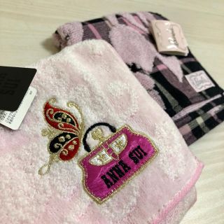 アナスイ(ANNA SUI)のANNASUI/Barbie タオルハンカチセット(ハンカチ)