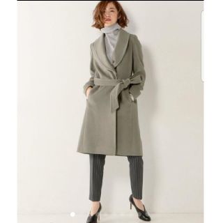 ユナイテッドアローズ(UNITED ARROWS)のユナイテッドアローズショールカラーコート40(ロングコート)