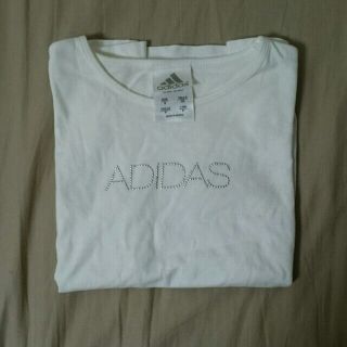 アディダス(adidas)のアディダス◎白Tシャツ(Tシャツ(半袖/袖なし))