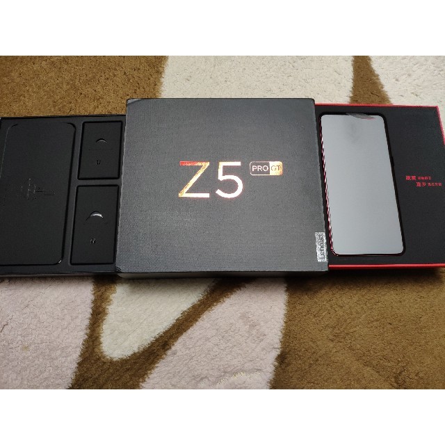 Lenovo Z5 Pro GT 8GB/128GB Black+保護フィルムスマホ/家電/カメラ