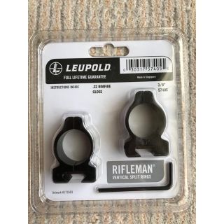 LEUPOLD スコープマウントリング 1インチ 11mmベース用 空気銃 ...