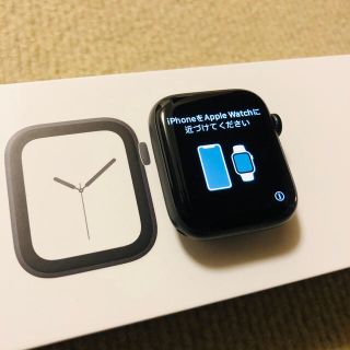 アップルウォッチ(Apple Watch)の【美品】Apple Watch SERIES4 44MM(GPS)(その他)