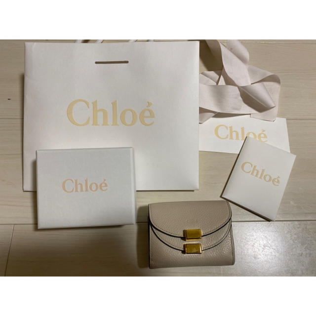 Chloe - Chloe 三つ折り財布 小銭入れ付き の通販 by ぽっちゃん｜クロエならラクマ