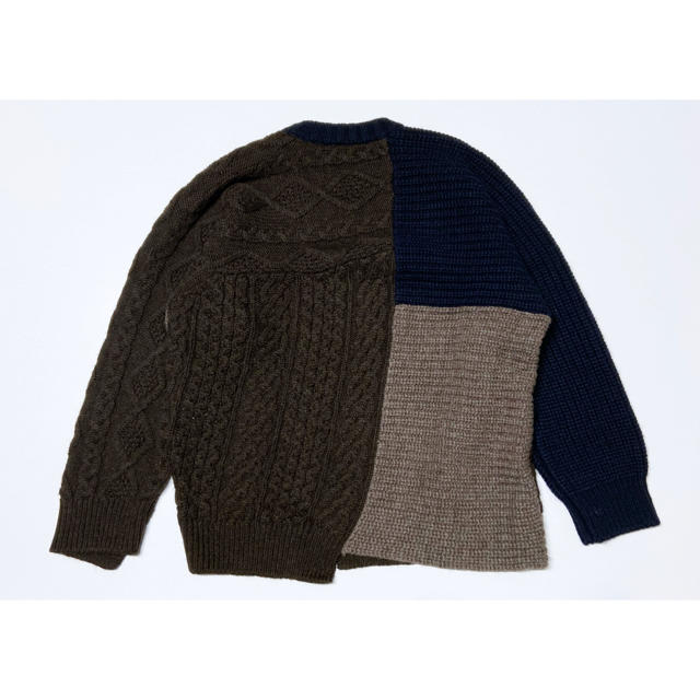 在庫即納 kolor - 渋谷パルコ限定 kolor パッチワークニットの通販 by