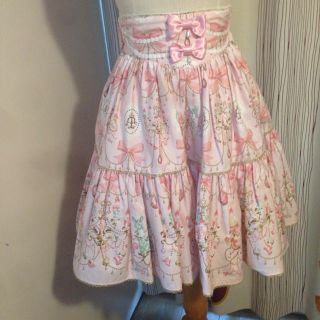 アンジェリックプリティー(Angelic Pretty)のスウィーティーシャンデリアスカート(ひざ丈スカート)